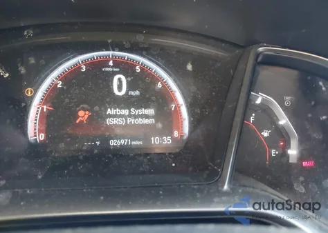 2019 Honda Civic Si из США, поврежденный, VIN 2HGFC3A56KH751276